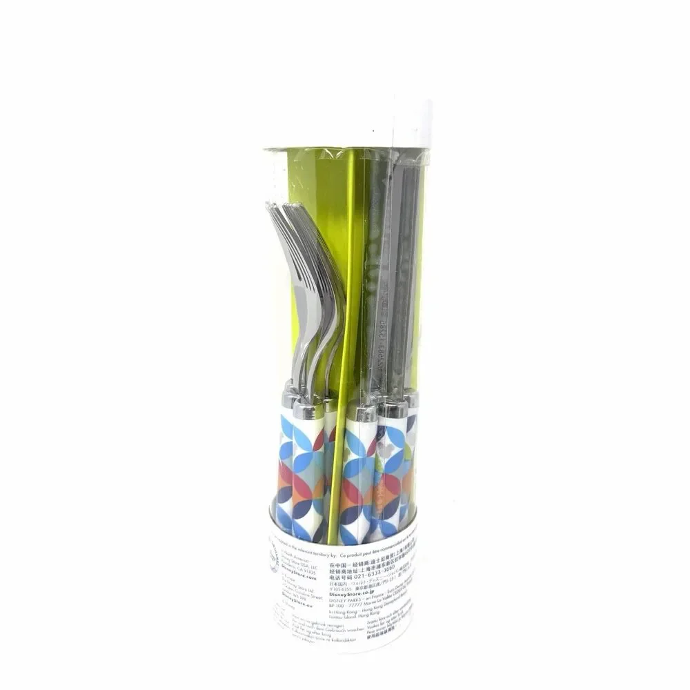 Disney Store Summer Fun Mickey Mouse Flatware Spoon Fork Knife Silverware 2016 - Picture 3 of 6